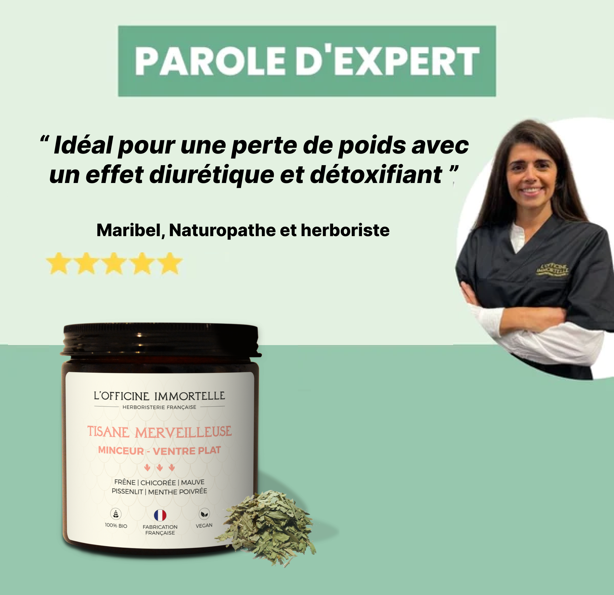 Merveilleuse Herbal Tea - Flat stomach